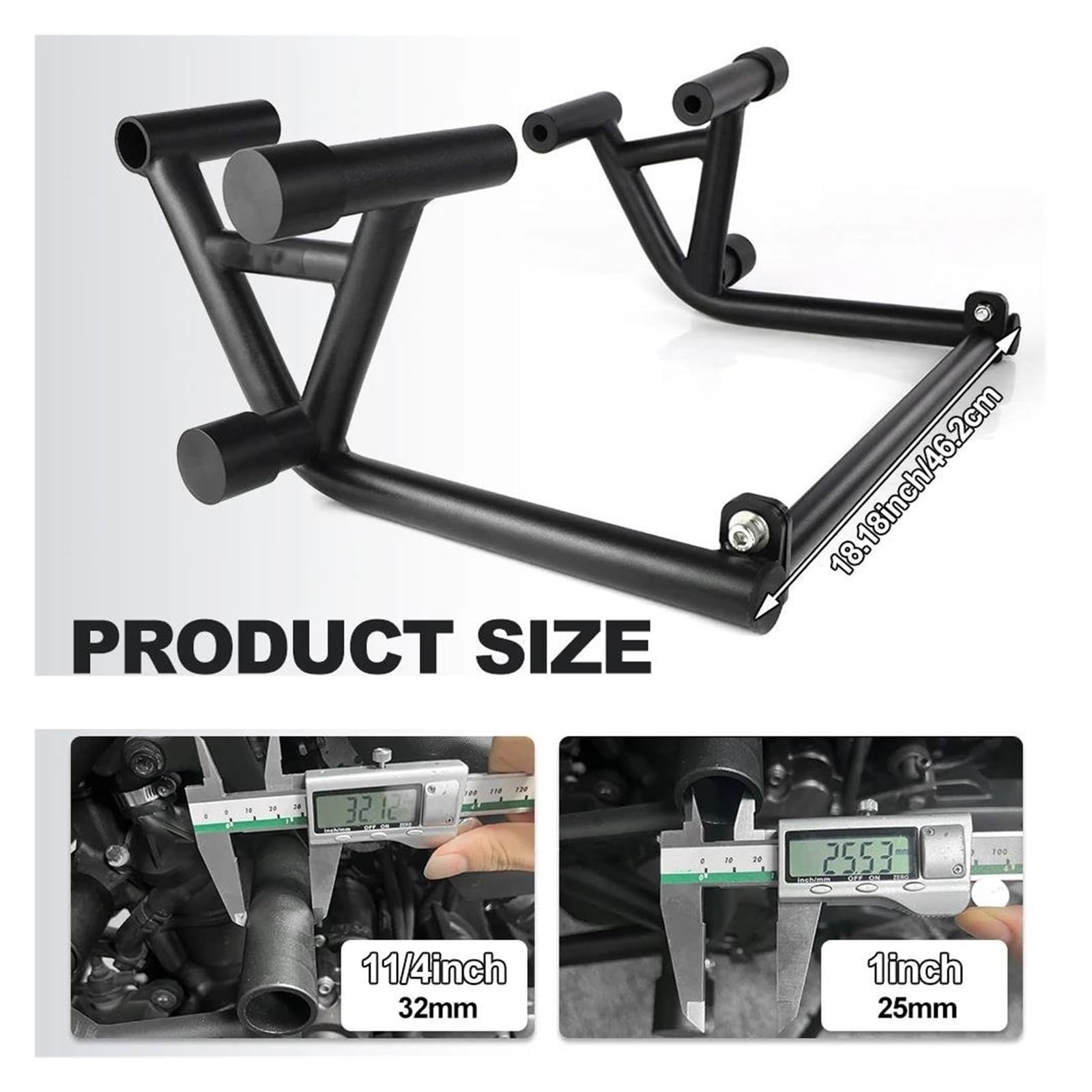 Protezione Caduta Moto per FZ-07 per MT-07 2014-2024 per XSR700 2015-2024 Telaio del PARAurti Protezione Motore del Motociclo Highway Guard Crash Bar Barre Protezione