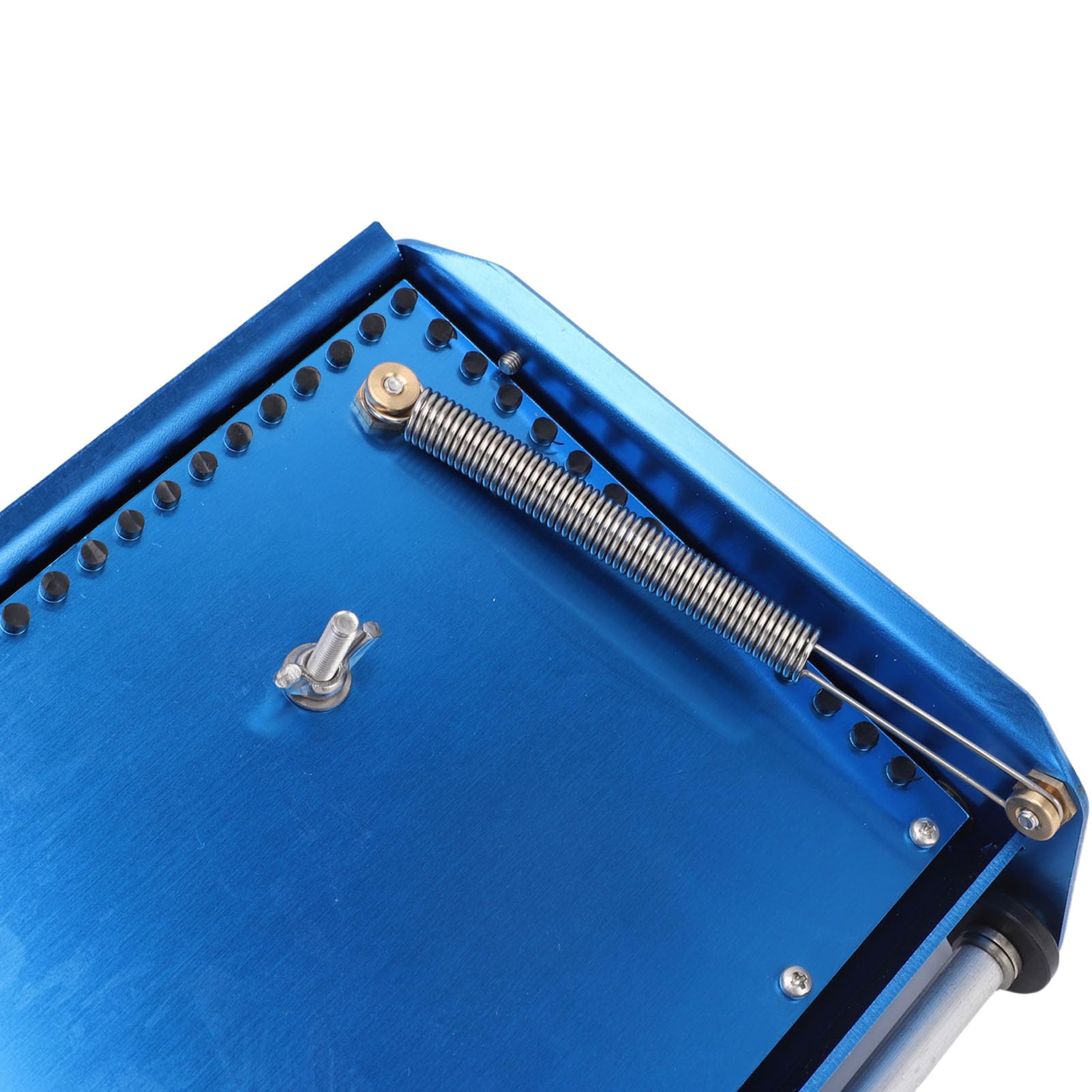 Eujgoov Scatola di Finitura Piatta da 10 Pollici con Design a Cerniera Fissa con Guscio in Lega di Alluminio Anodizzato con Rivestimento Duro per Pittura Murale e Intonacatura