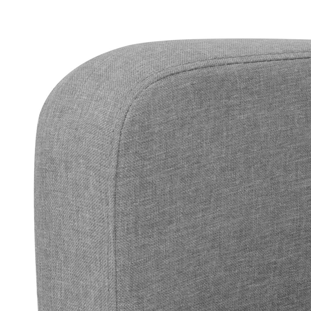 Sofá de 2 plazas, Sofas De Salon, Sofa Relax, Sofá Chaise Longue, Mueble, Modulos Salon, 135x65x76 cm Gris Claro