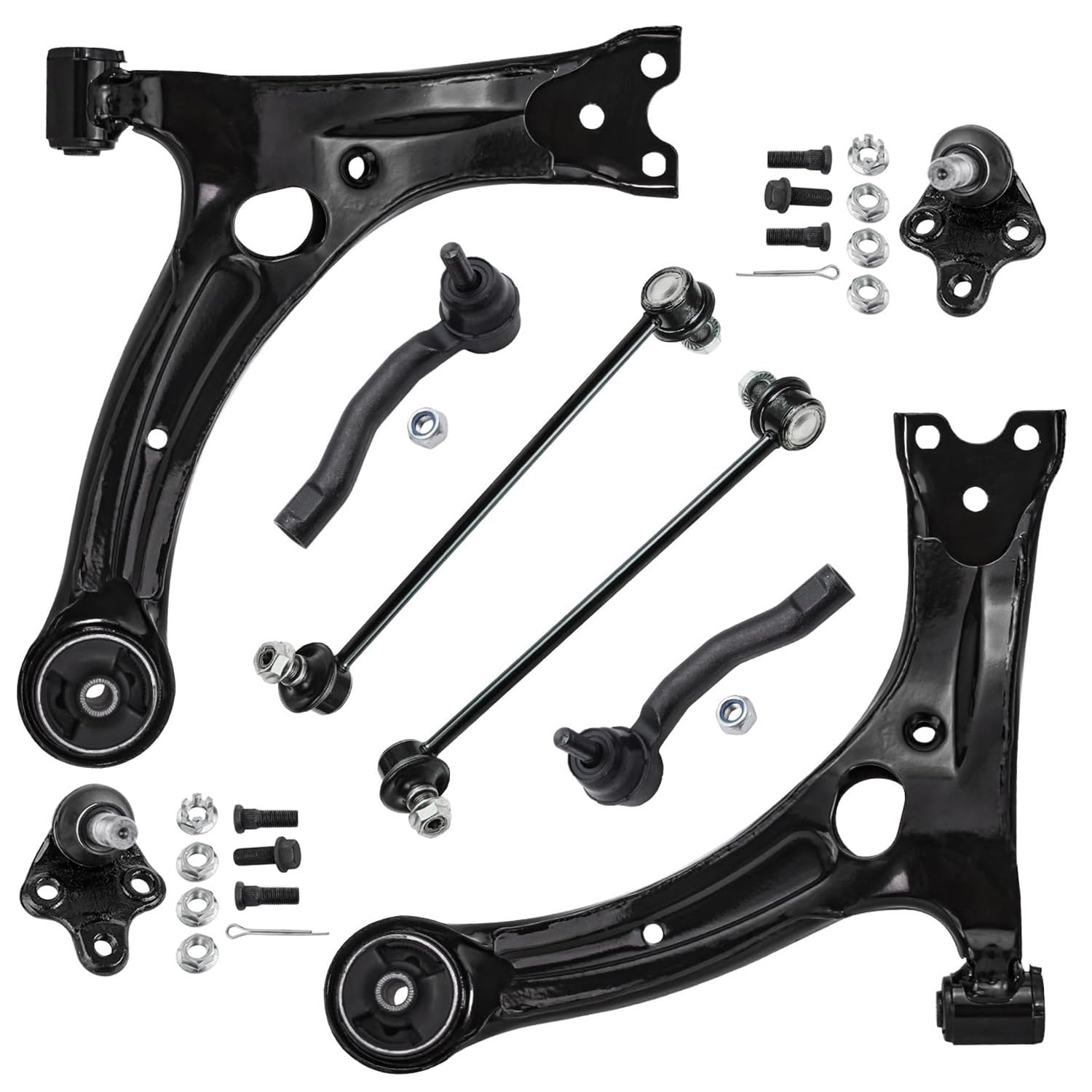 Detroit Axle -Front End 8pc Suspension Kit for Toyota Corolla