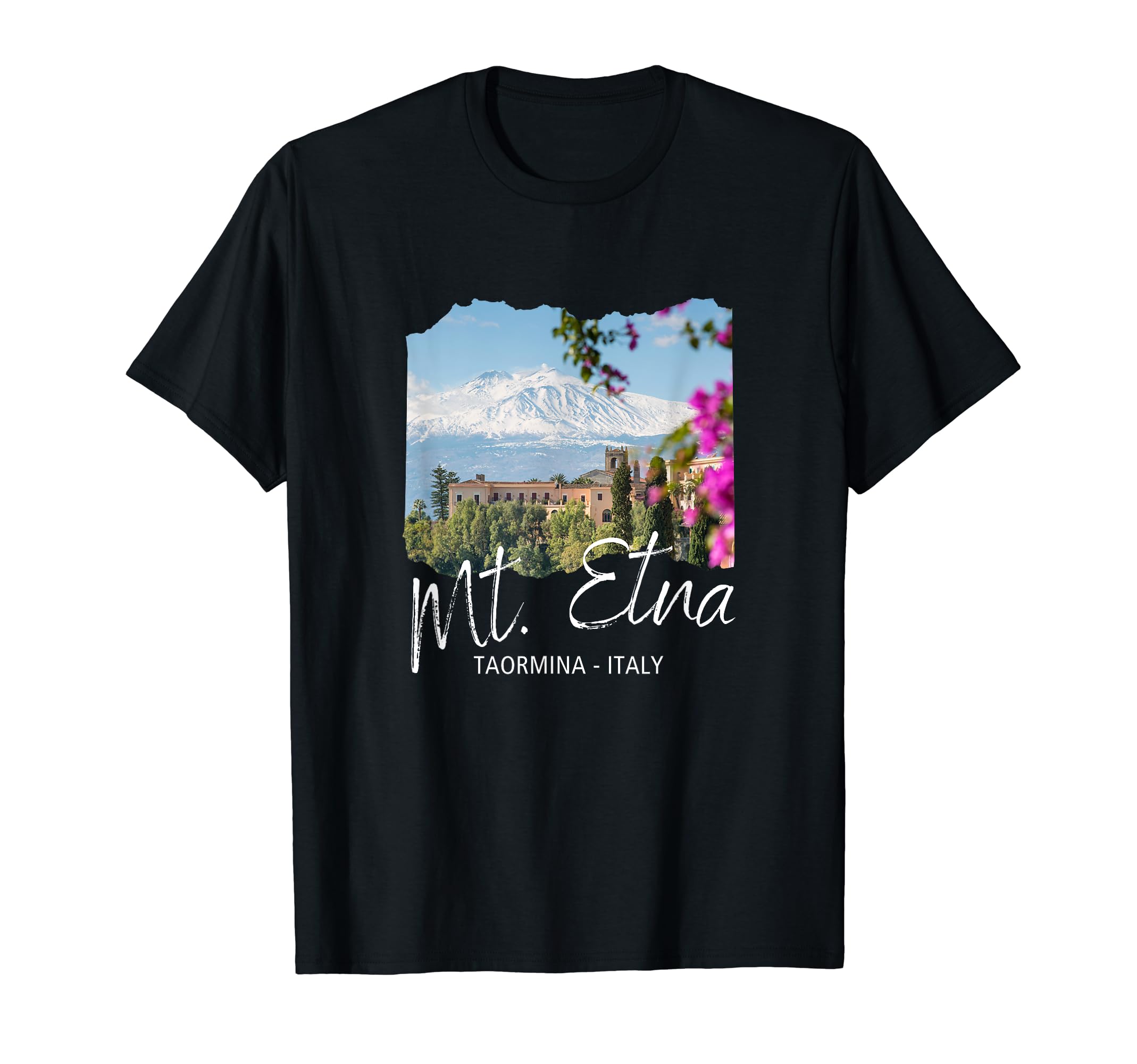 Taormina Italy Souvenir StoreItaly Taormina Mt. Etna T-Shirt