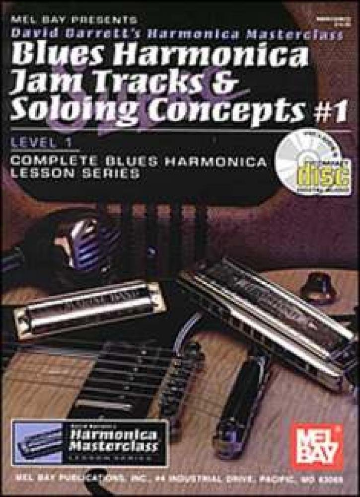 Blues Harmonica Jam Tracks & Soloing Concepts 1