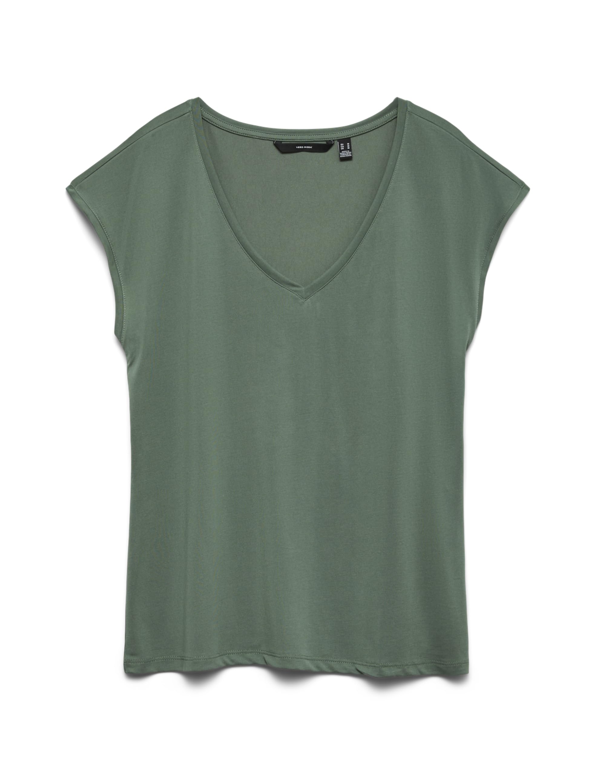 VERO MODA Damen VMFILLI SS V-NECK Tee GA NOOS 10247666