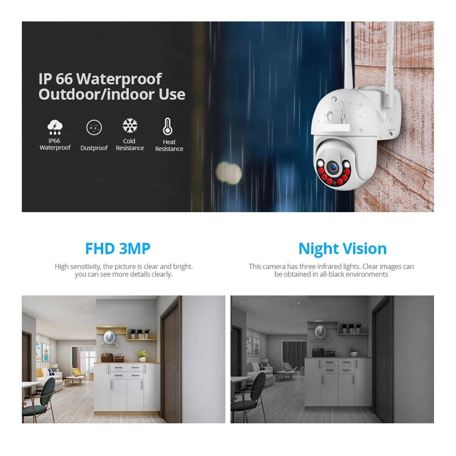 Sicurezza NVR Wireless 8CH Fai da Te H.265