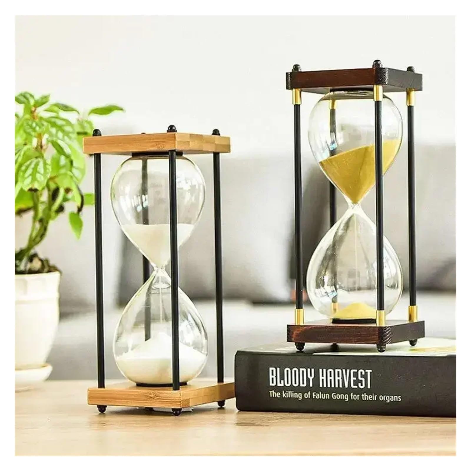 Sanduhr-Timer aus Metall