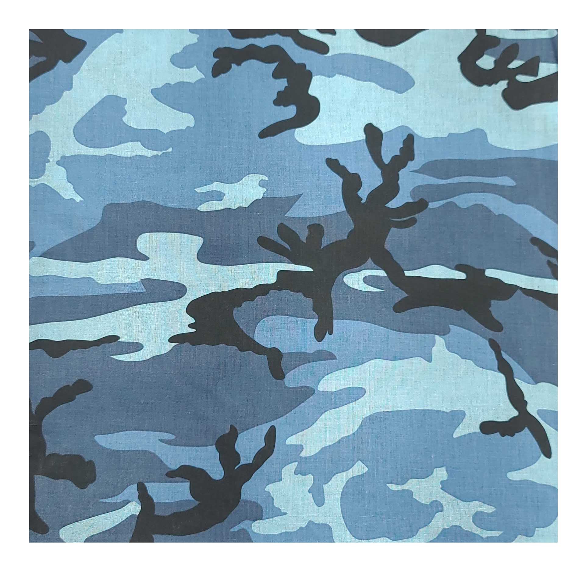 Tobeni 12 Mouchoirs Militaires En Coton 100% - Taille 50x50 Cm Gris Militaire