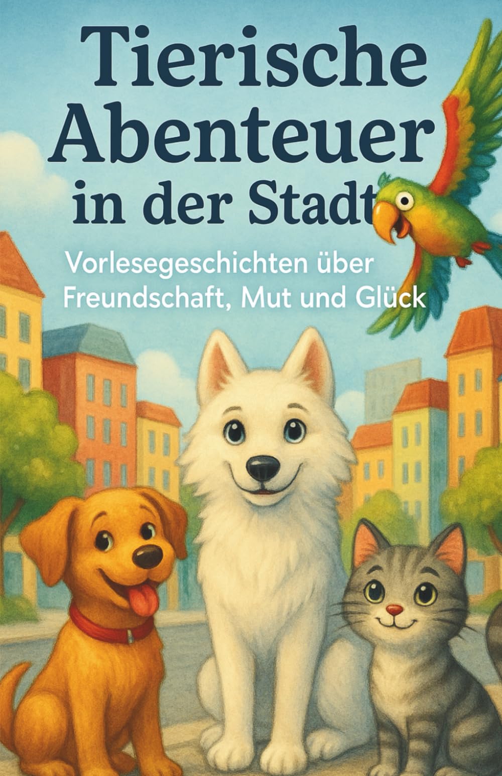 Tierische Abenteuer in der Stadt: Wenn Tiere die Stadt verzaubern - Vorlesegeschichten über Mut, Freundschaft und das kleine Glück