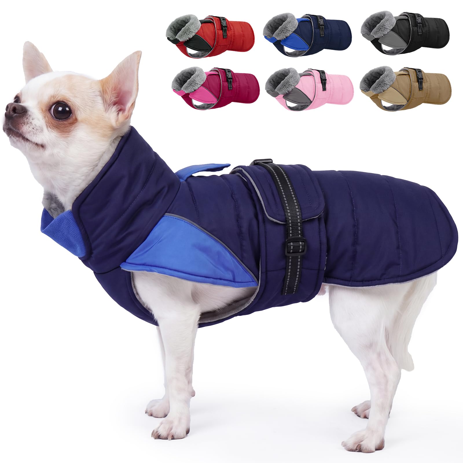 Nanaki Puppy Small Dog Winter Coat-Dog Cold Weather Coats Chihuahua Clothes — image 1