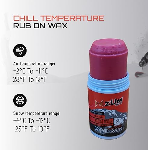 Miniatura 5 de ZUMWax Ski Snowboard Cerámica No Fluoro RUB ON Racing Wax