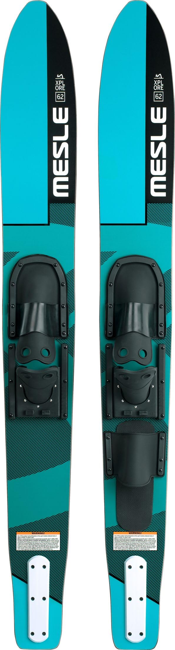 MESLE Combo Wasser-Ski XPlore 157 cm mit B2 Bindung, Anfänger und Fortgeschrittene Combo-Ski für Jugendliche und Erwachsene bis 90 kg