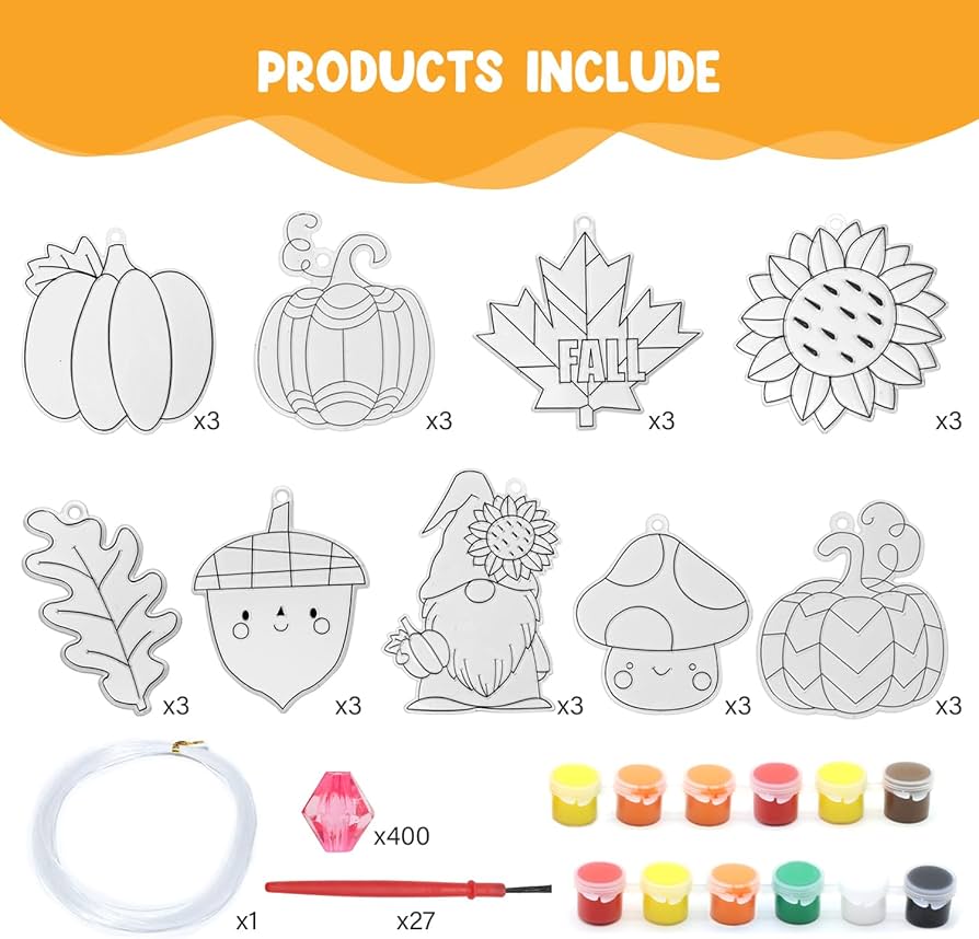 amazon-com-27-sets-diy-window-paint-art-suncatcher-fall-crafts-leaf-pumpkin-acorn-sunflower-decorations-autumn-sun-catchers-for-kids-classroom-thanksgiving-halloween-crafts-harvest-party-arts-and-crafts-patio-lawn for Free Printable Arts And Crafts Worksheets Amazon.com: 27 Sets DIY Window Paint Art Suncatcher Fall Crafts Leaf Pumpkin Acorn Sunflower Decorations Autumn Sun Catchers for Kids Classroom Thanksgiving Halloween Crafts Harvest Party Arts and Crafts : Patio, Lawn for Free Printable Arts And Crafts Worksheets