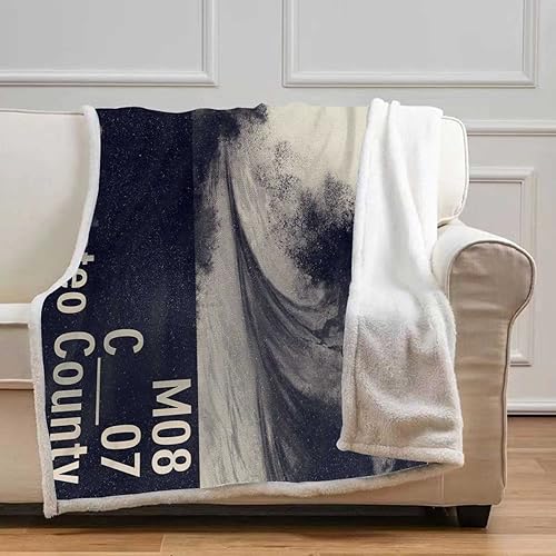 Miniatura 5 de Manta de otoño con diseño de lunares geométricos grises nórdicos lindos Cobijas Calientes para Invierno, suave y acogedora para decoración de