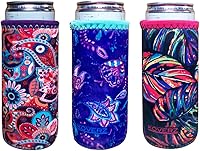 Vista 55 de Koverz Funda para Lata/Botella, Funda Aislada de Neopreno, Se Ajusta a Latas/Botellas de 8-12 Oz., Lavable y Reutilizable, Accesorios
