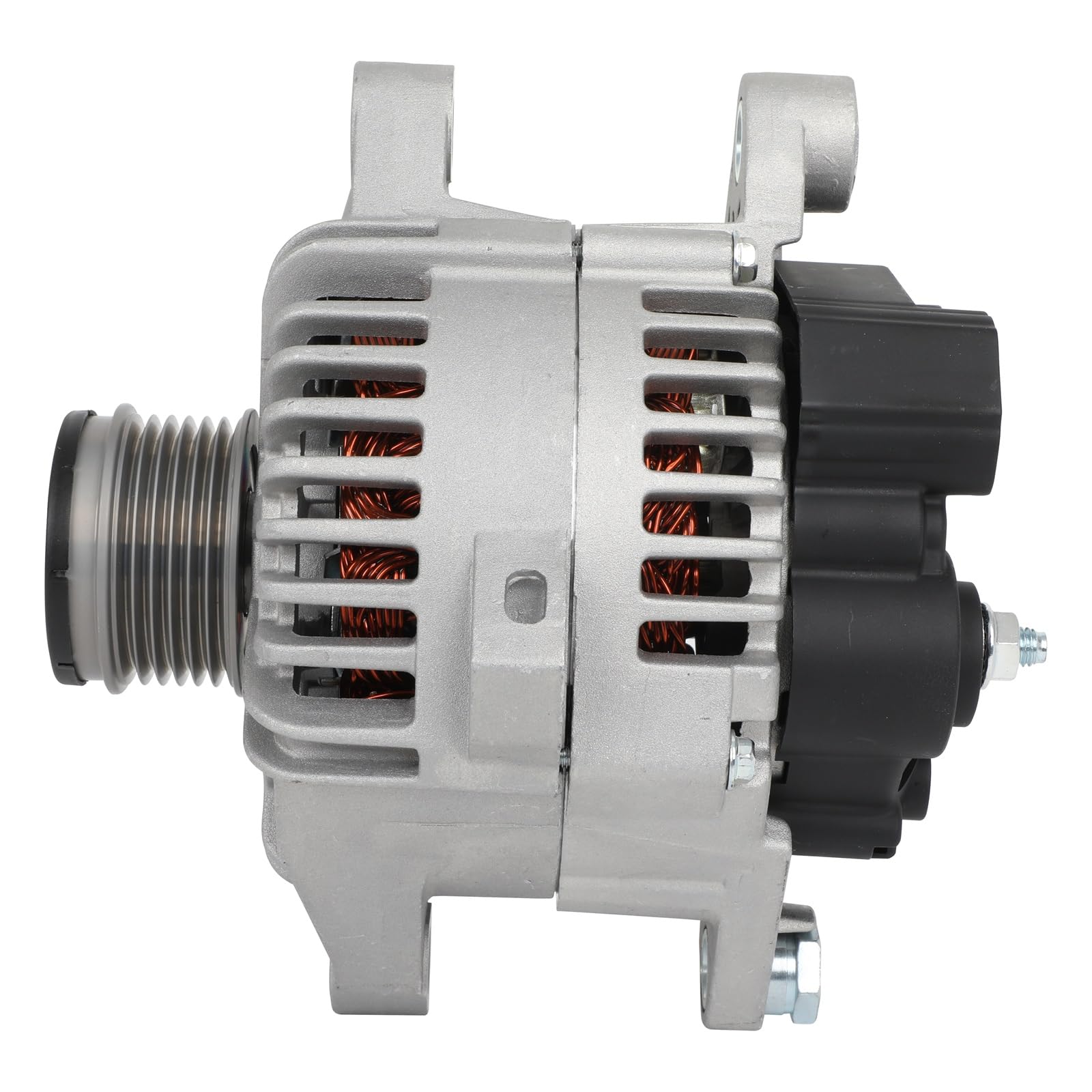110A SCITOO Alternator New for Hyundai for Santa Fe 2.4L 2010-2012,for Hyundai for Sonata 2.0L 2011-2014,for Kia for Optima 2.0L 2012-2013,12V 6-Groove Pulley Ref:37300-2G600 11493N 373002G600 11493-image-38
