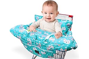 Extra Large Washable Grocery Shopping Cart Cover for Baby - High Chair Cover