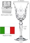 Lorren Home Trends RCR Crystal Melodia Collection Wine Glass Set