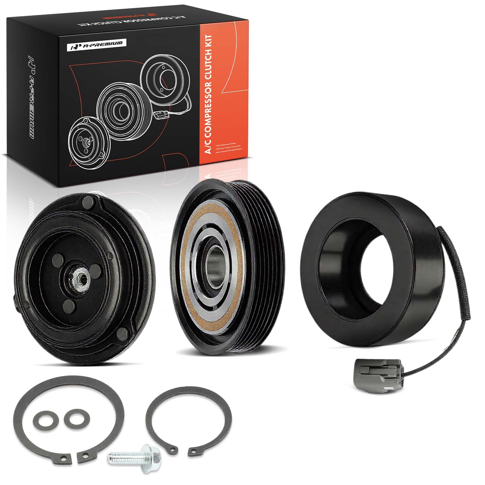 Amazon.com: A-Premium Air Conditioner AC Compressor Clutch Kit