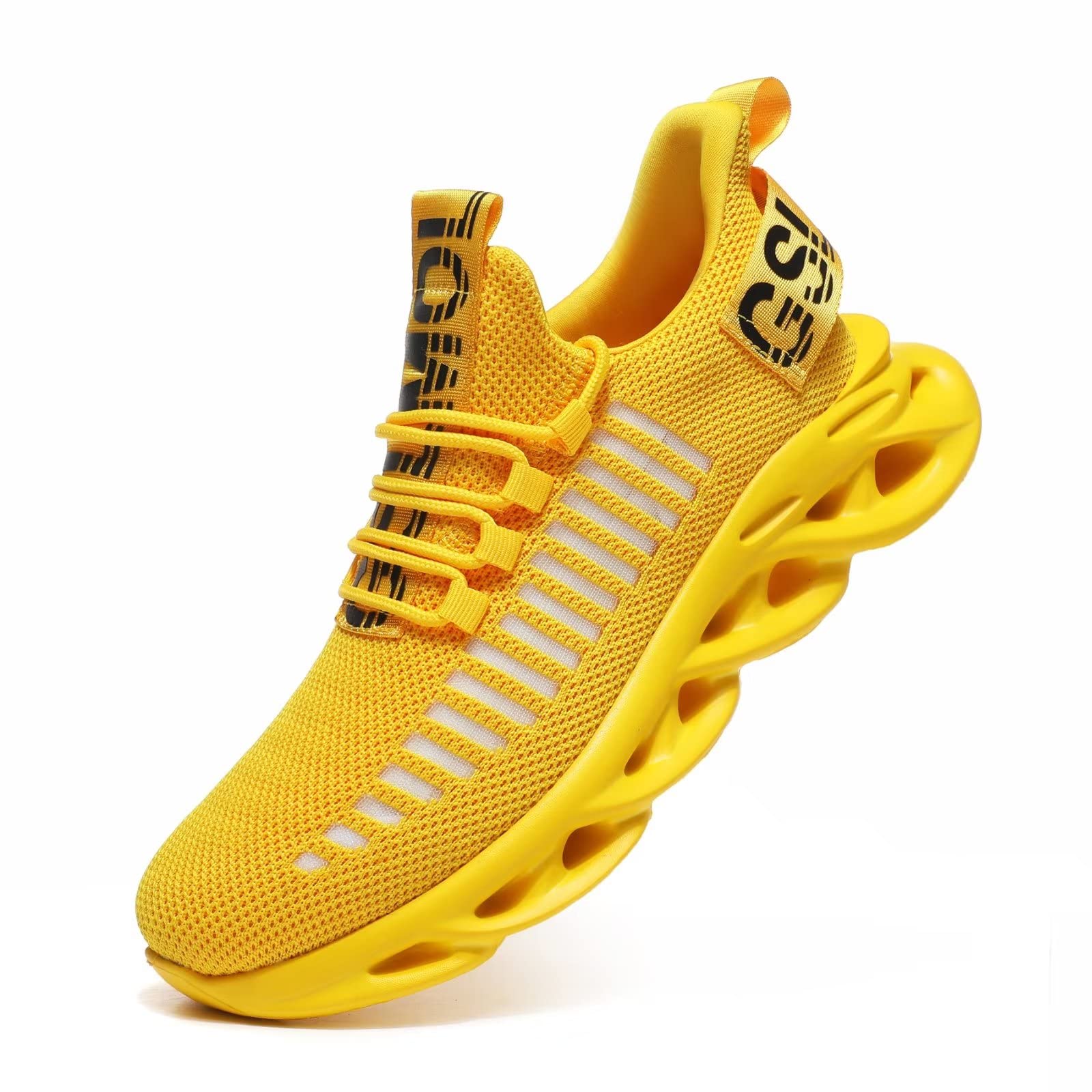 Jakcuz Men's Tennis Shoes Running Shoes Fashion Sneakers Lightweight Multi-Colors for Fitness