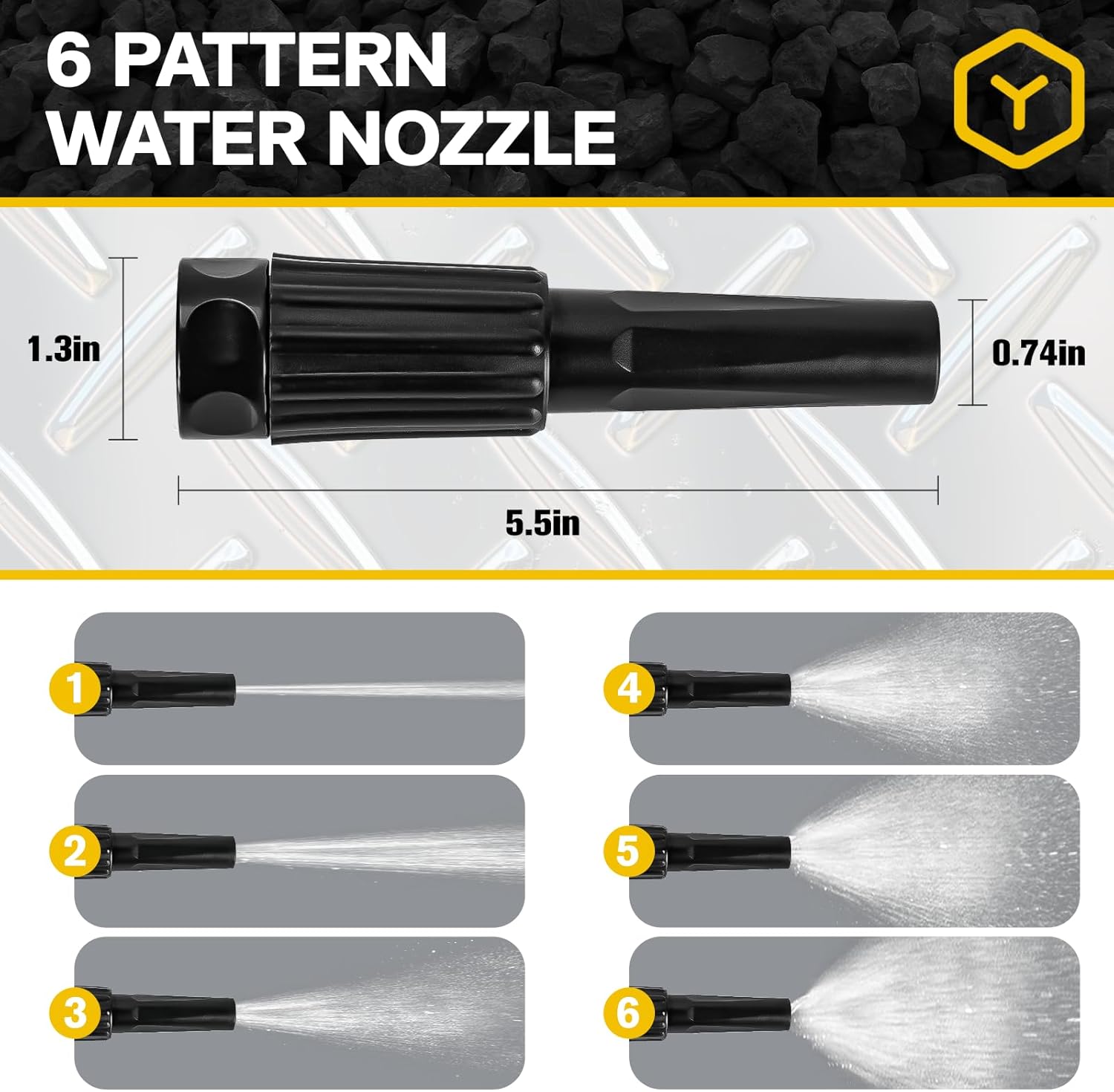 Metal Garden Hose Water Hose 100ft Heavy Duty Stainless Steel Water Pipe with Sprayer & Nozzle Flexible Lightweight Hose No Kink Pet Proof Hose for Yard, Outdoors, Rv - Image 6