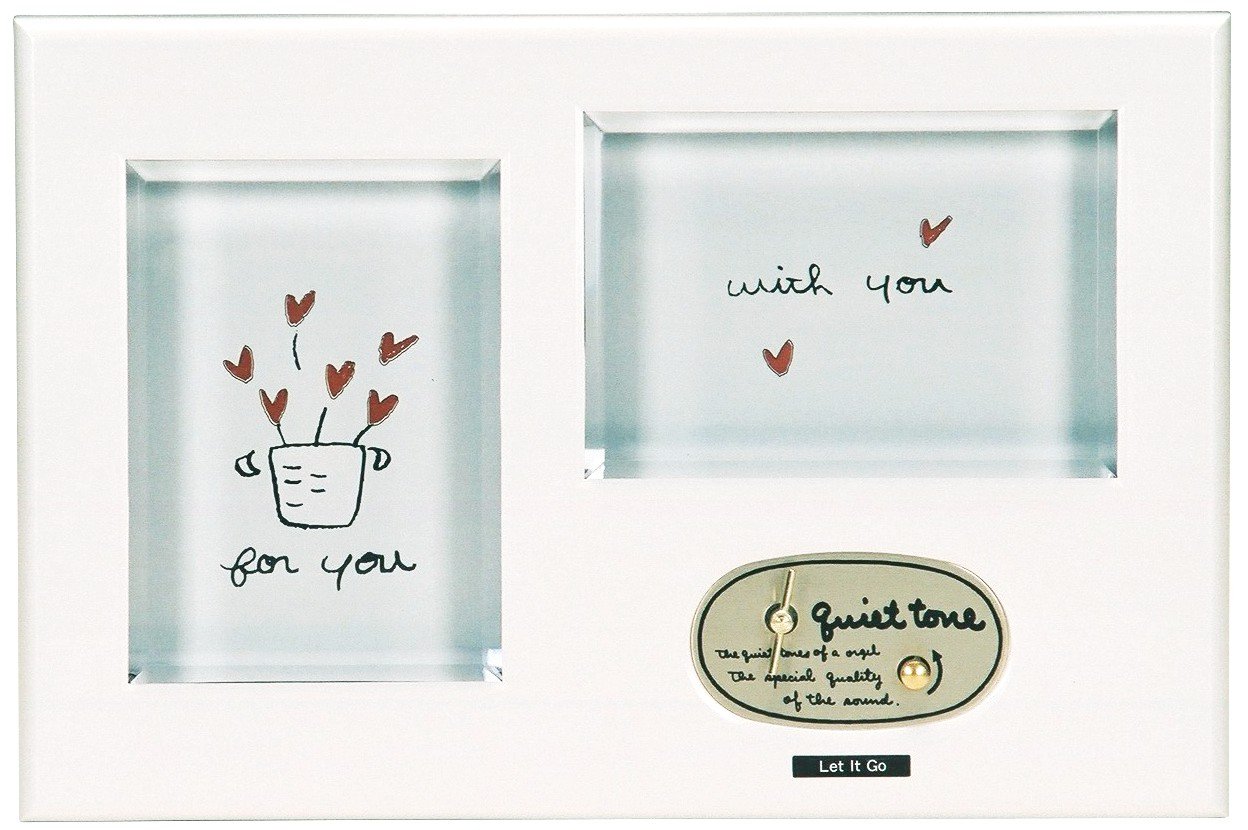 Amazon.co.jp: いけだ オルゴール付フォトフレーム デュアル