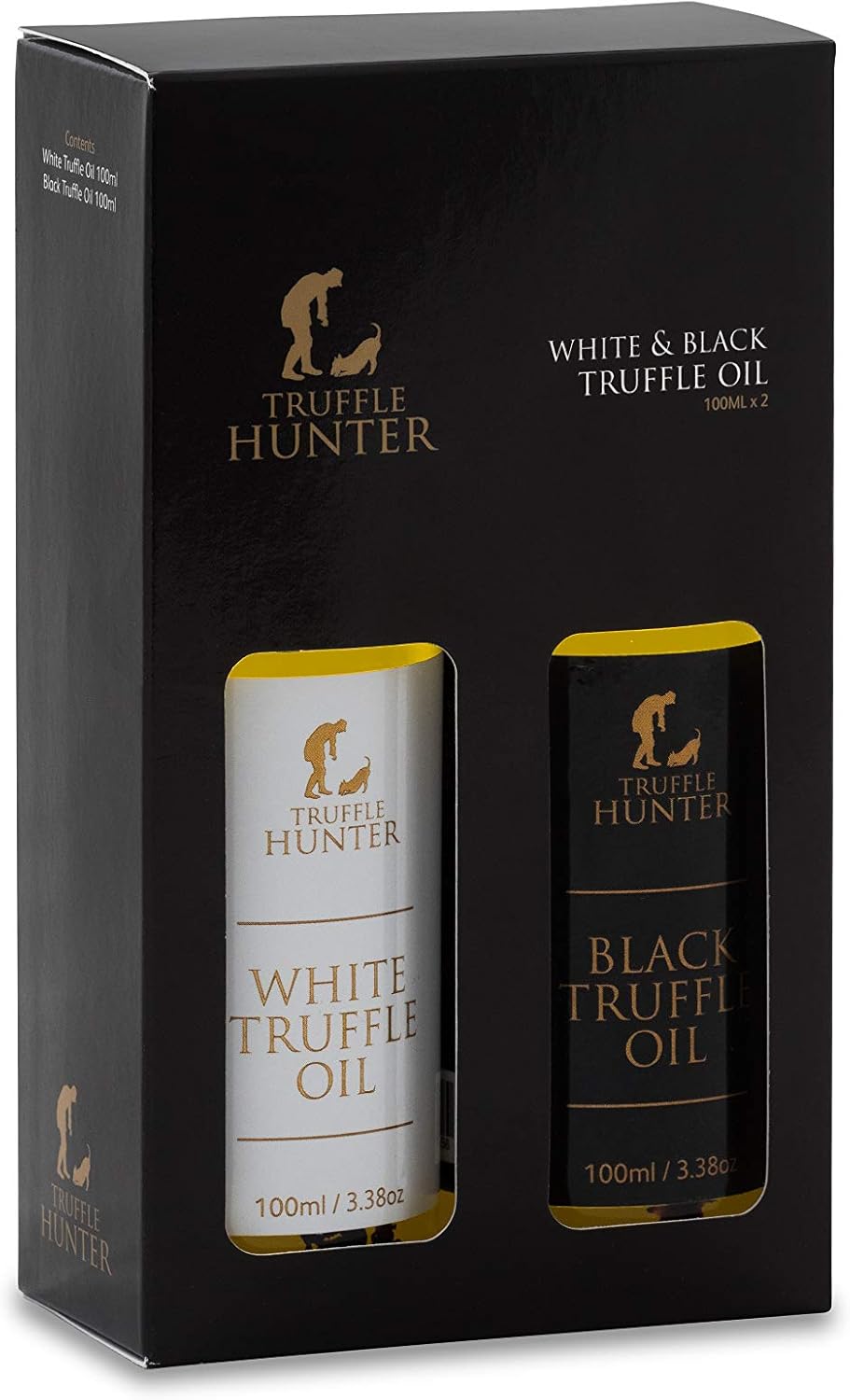 TruffleHunter Black & White Truffle Oil Gift Set (2 x 100ml) Real