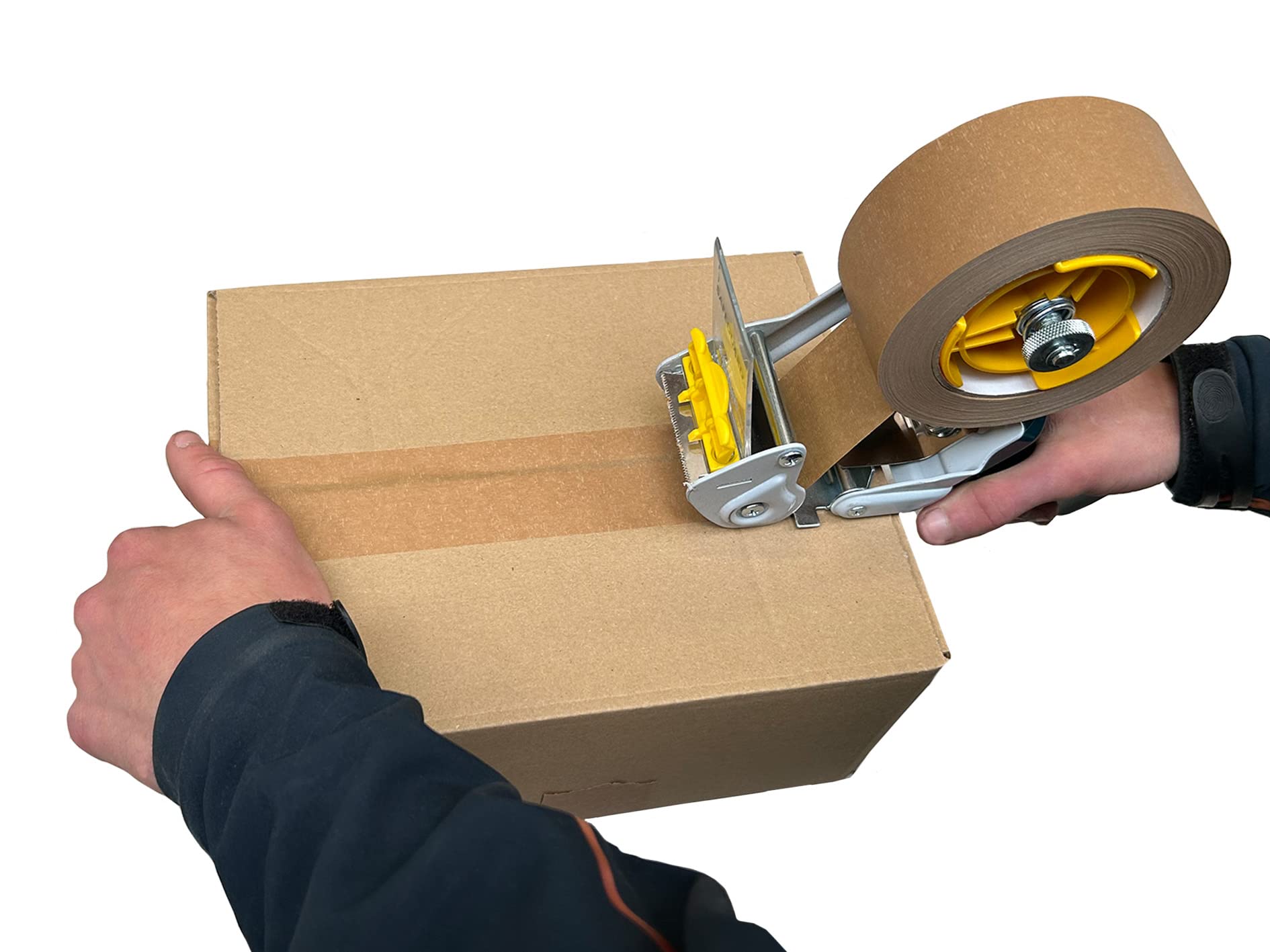 36 Rollen - Papier Klebeband- Braun - 50mm x 50m
