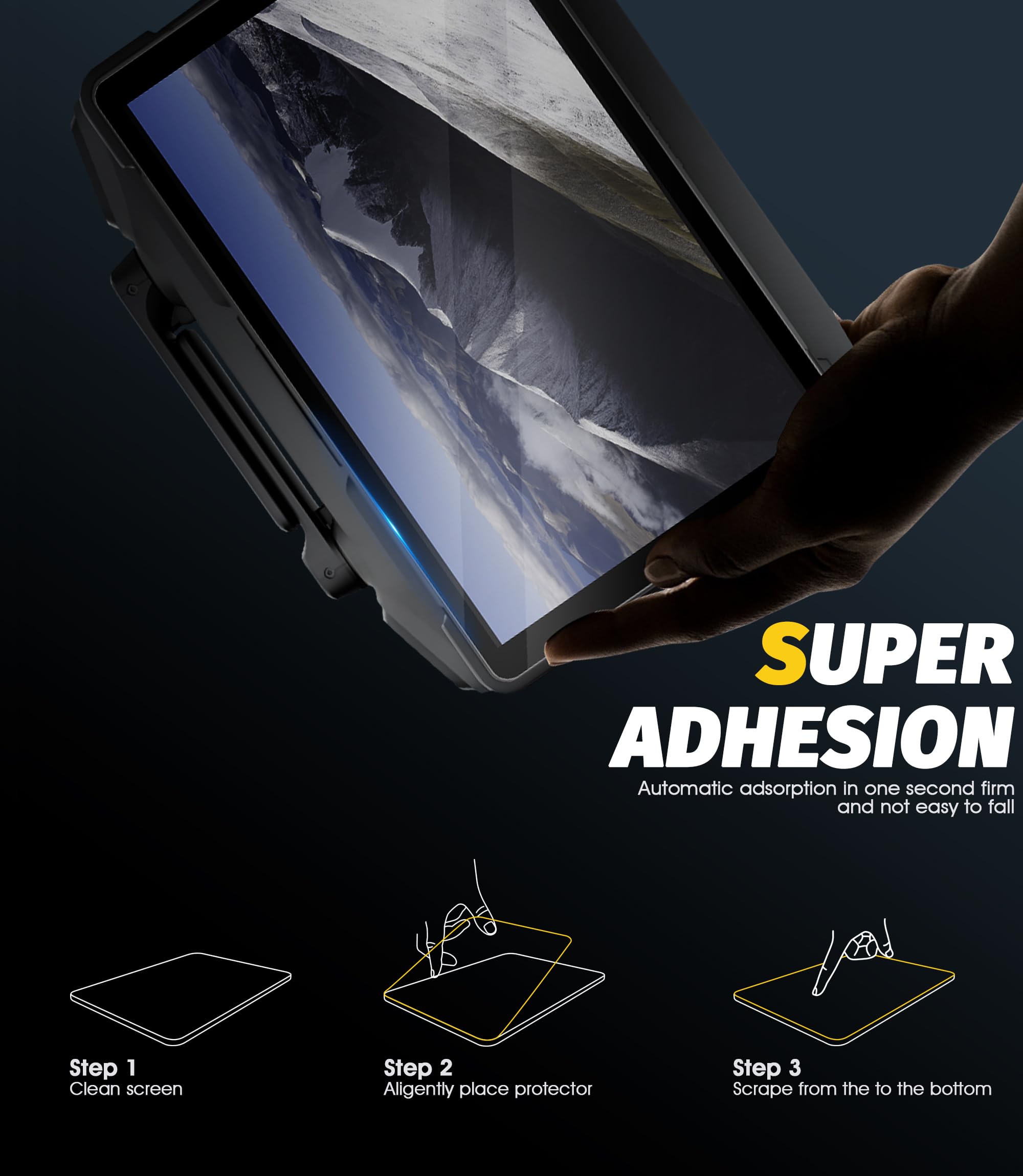 NEWZEROL 3 Pezzi Vetro Temperato Compatibile per DJI RC Pro 2, Bordi Curvi 2.5D, Pellicola Protettiva in Vetro Temperato ad Alta Definizione Antigraffio