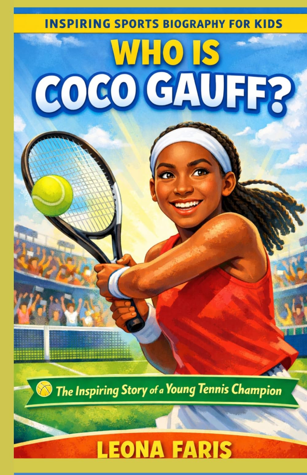 Who Is Coco Gauff?: The Inspiring Story of a Young Tennis Champion (Inspiring Sports Biographies for Kids)