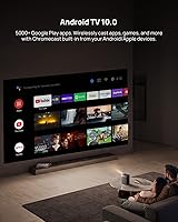 Vista 7 de XGIMI Proyector portátil Halo+ 1080P, 700 lúmenes ISO con altavoces Harman Kardon, corrección trapezoidal automática, enfoque automático, evitación