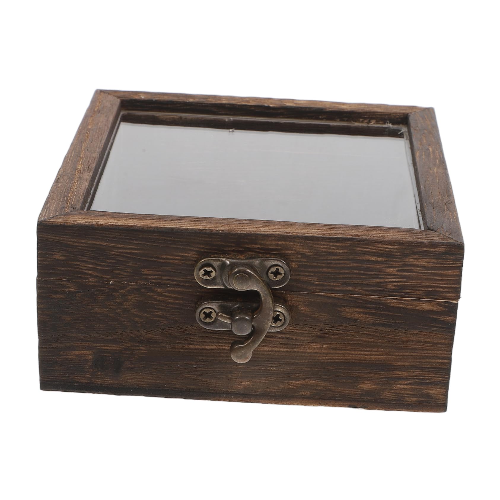 PRETYZOOM Box Insect Specimen Box Botanical Butterfly Display Collector Specimens Collection Pinned Small Real Container Butterflies Dried Flowers Wood Light Brown