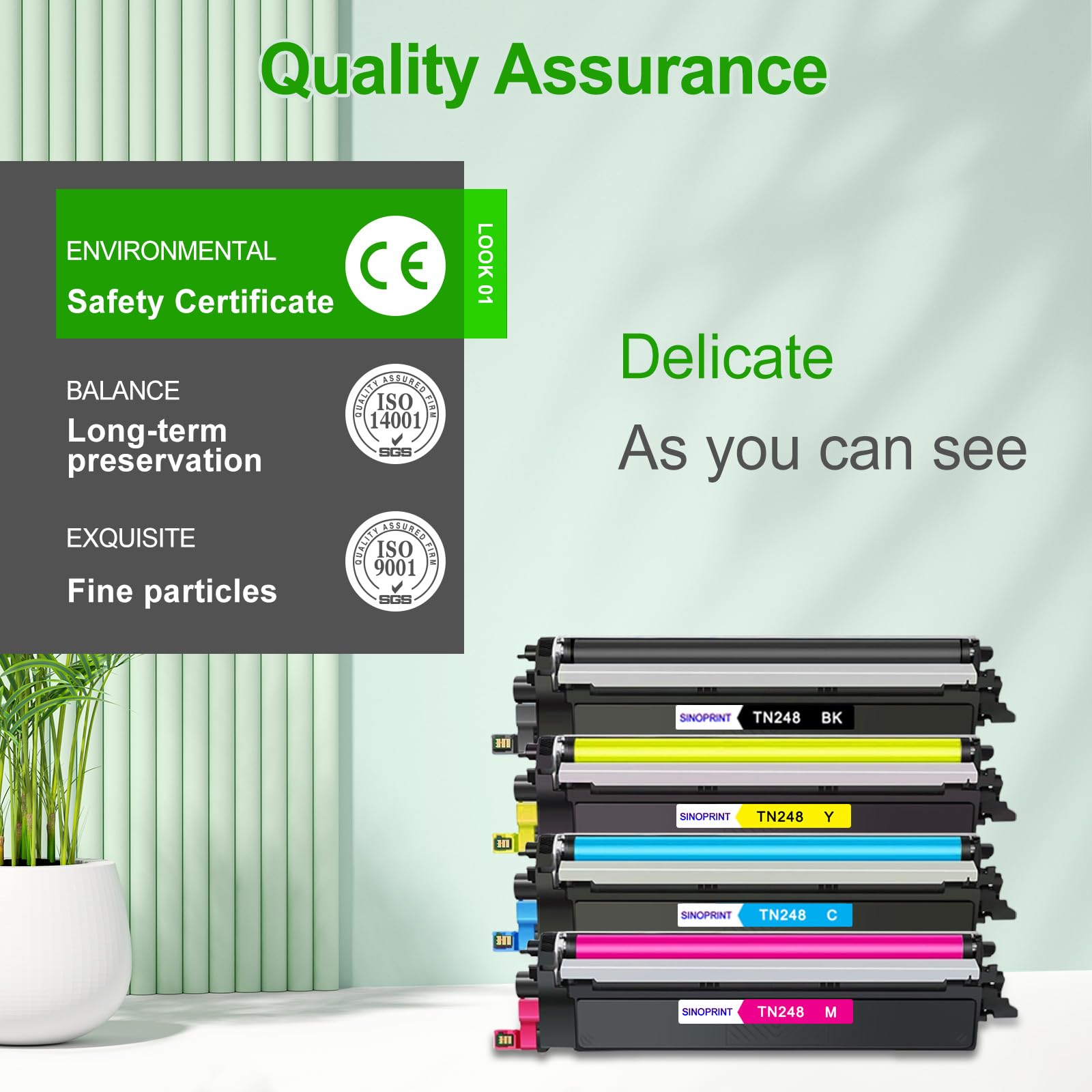 TN248 Toner Compatibili per Brother TN248 TN-248XL TN-248VAL TN-248CMYK Brother MFC-L3760CDW DCP-L3560CDW MFC-L3740CDWE HL-L3240CDW HL-L3220CWE DCP-L3520CDWE MFC-L8390CDW MFC-L8340CDW