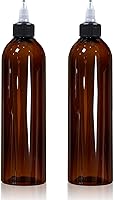 Vista 14 de 6 botellas de plástico de 8 onzas con tapa superior giratoria, botellas dispensadoras transparentes de 8.5 fl oz, botella vacía para líquidos