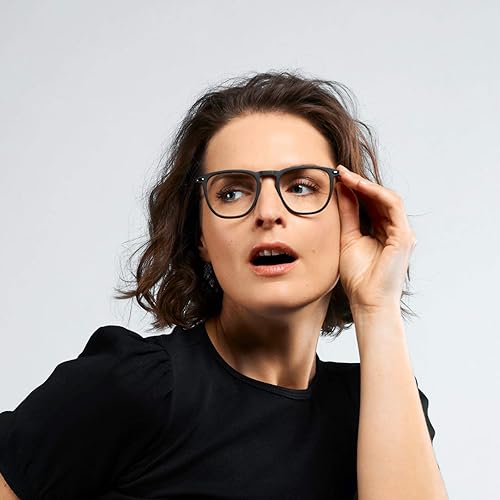 Miniatura 5 de NOOZ Optics - Gafas de bloqueo de luz azul sin corrección para hombres y mujeres - Forma cuadrada - Colección Dino