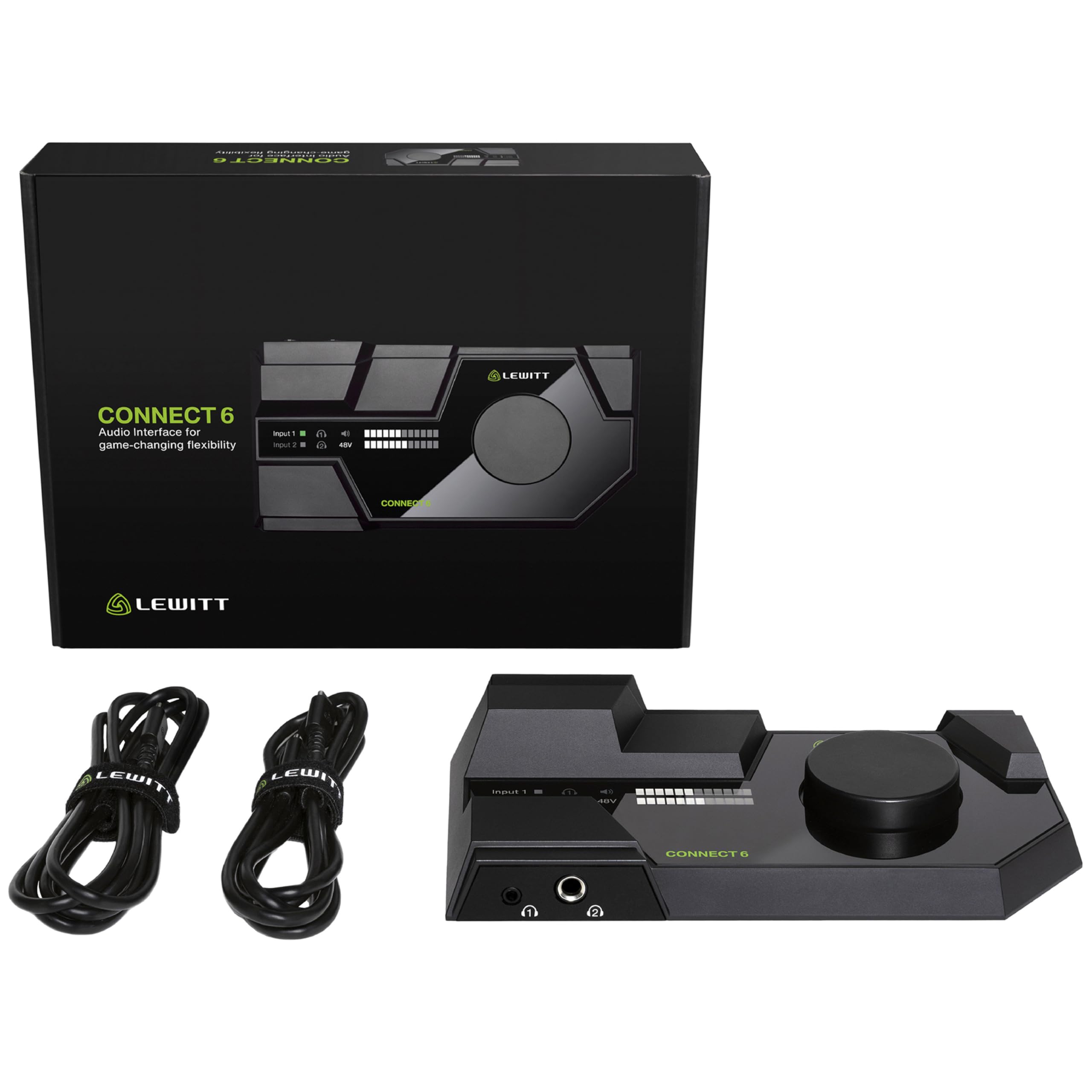 Lewitt Connect 6 - Interface Audio USB-C 4 Canaux 192 kHz pour iOS/Android