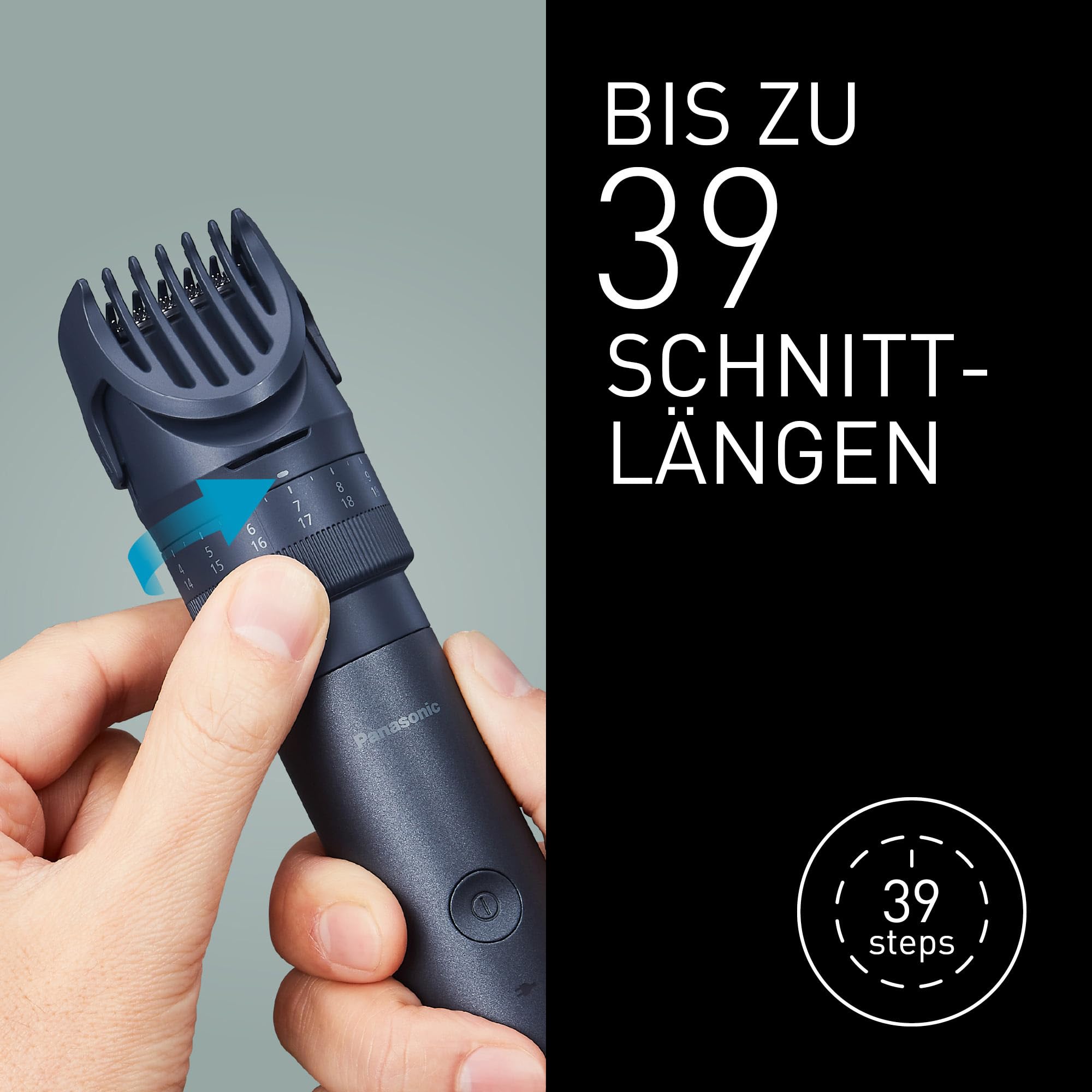 Panasonic MULTISHAPE modulares Körperpflege-System ER-CKL1, Starter-Kit, Bart- und Haartrimmer für Männer mit wiederaufladbarem Li-Ionen-Akku