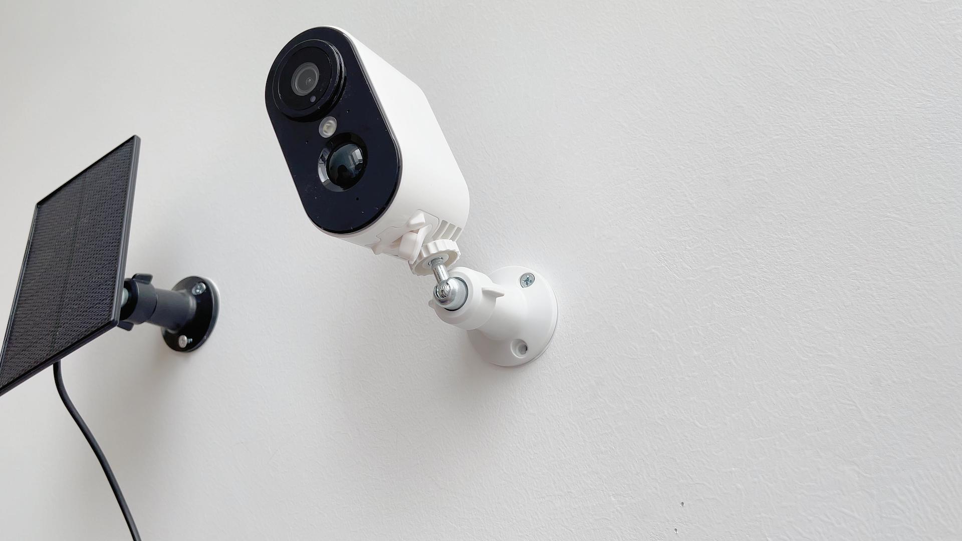 PESAIR Caméra Surveillance 4G LTE Solaire Extérieure 2K HD – Panneau Solaire Puissant, Vision Nocturne En Couleur, Détection PIR, IP66, Sans WiFi