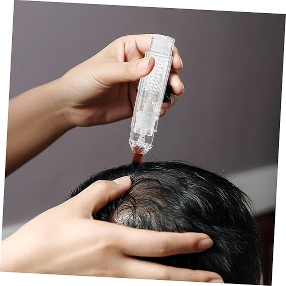 Scalp Applicator Comb with Dropper Portable Hair Oil Applicator Brush Multi Functional Scalp Care Tool for Women Liquid Comb Applicator for Hair Oil and Serum