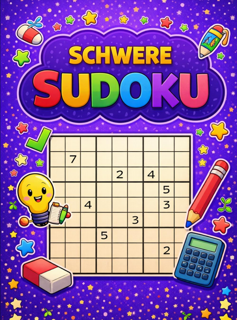 Schwere Sudoku – anspruchsvolle Rätsel für Erwachsene | Gehirnjogging, Logiktraining & Denkspiele: Knifflige Herausforderungen für Fortgeschrittene – ... Förderung von Logik, Fokus und Denkvermögen
