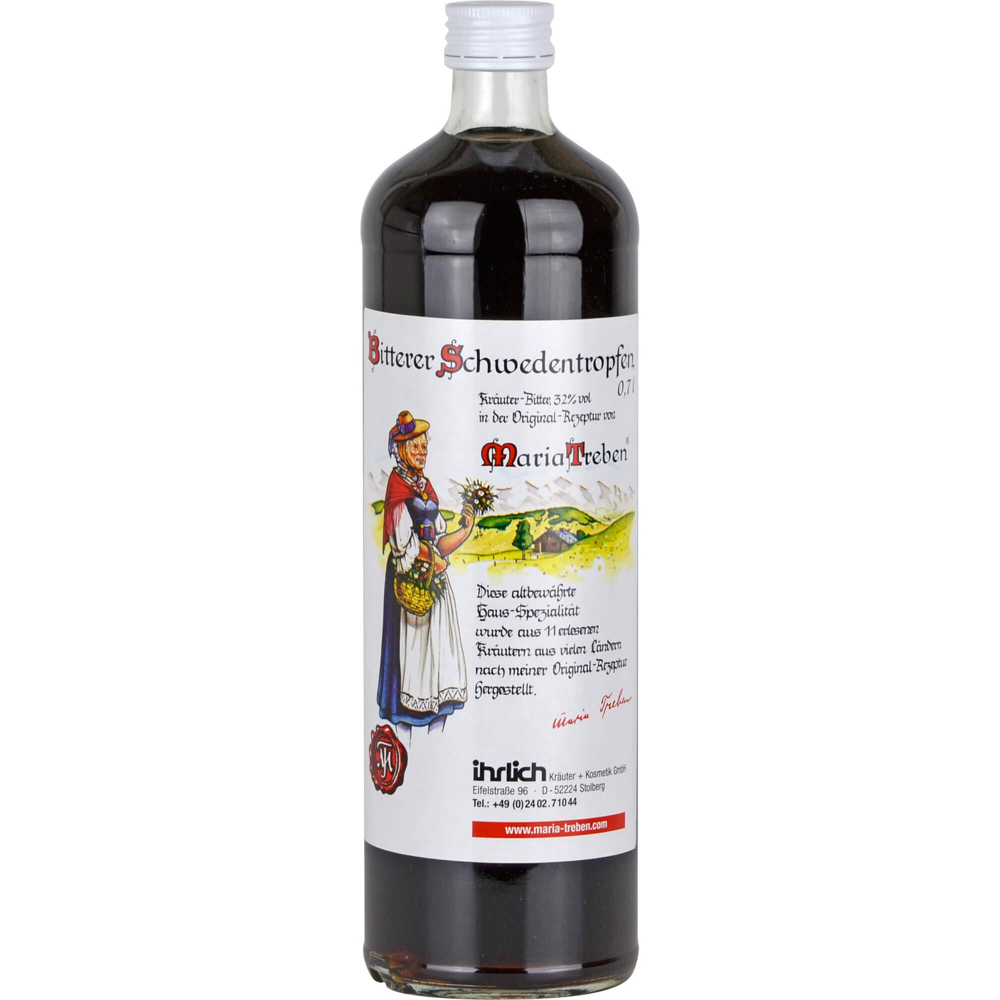 Ihrlich Bitterer Schwedentropfen, 1er Pack (1 x 700 ml)