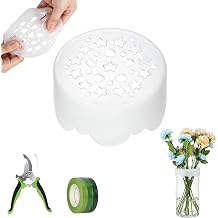 GANKTOWCOY 2Pcs Silicone Flower Arranging Grid Vase Buddy