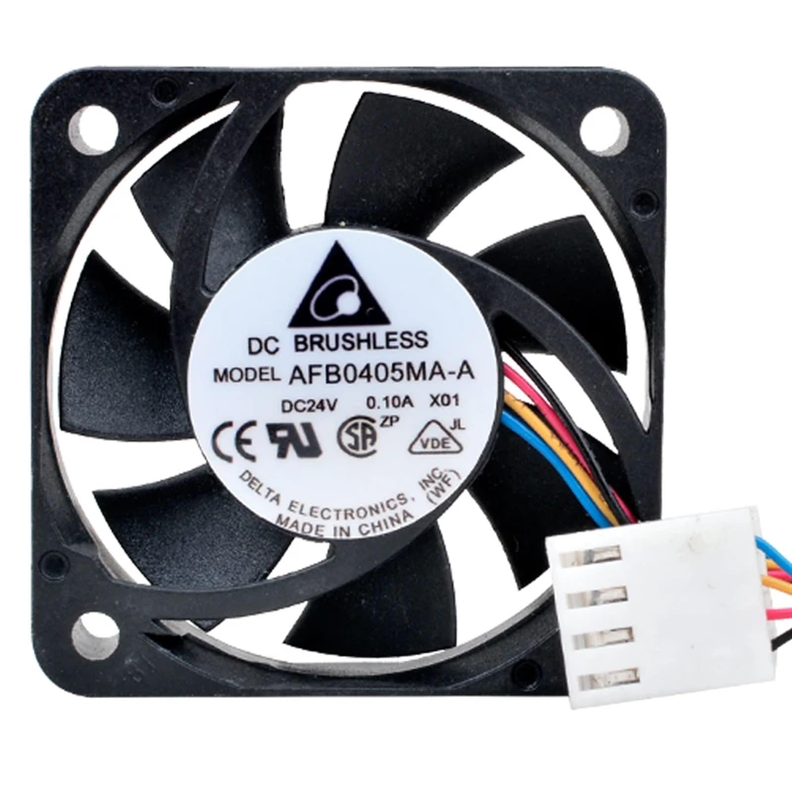 AFB0405MA-A Ventola da 4 cm 40 mm 40x40x10 mm 4010 DC5V 0,10 A con cuscinetto a sfere Ventola di raffreddamento silenziosa pwm a 4 fili for custodia di piccole dimensioni