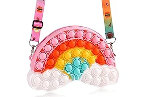 Girls Toys Easter Gifts, Pop Purse Fidget Stress Release Toy