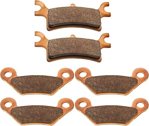 Zinger Pastillas de freno para Polaris 2005-2012 330 Trail Boss / 500 Scrambler + 2003-2008 500 Sportsman 4X4 + Magnum 4X4 Trail Blazer Xpedition