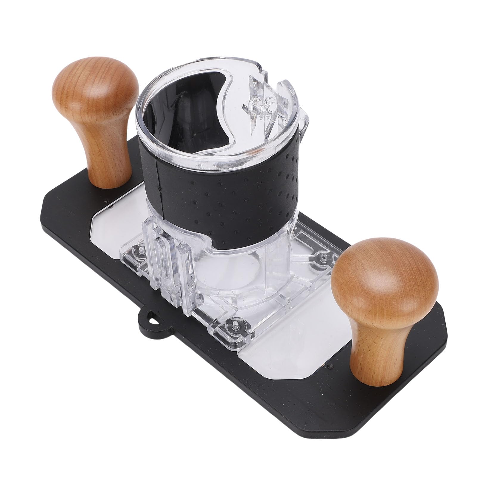 Base de routeur à bois Sxhlseller en aluminium avec support de fente