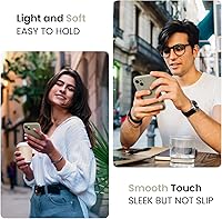 Vista 249 de FireNova Designed for iPhone 13 Pro Max Case, Silicone [Camera Protection] Phone Case with [2 Screen Protectors], Soft Anti-Scratch Microfiber Deep