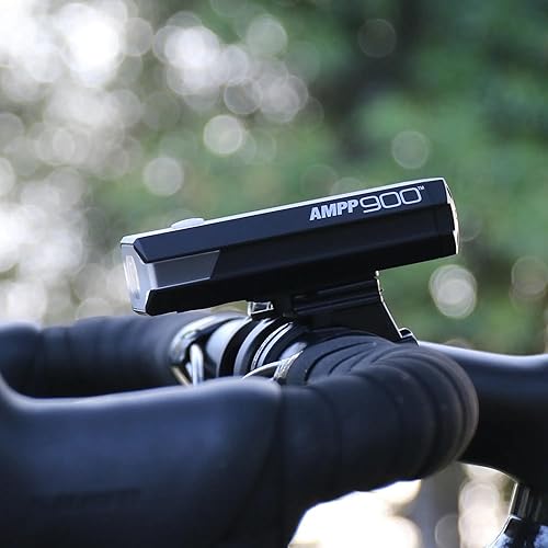 Miniatura 4 de CATEYE AMPP - Luz recargable USB para bicicleta faro OptiCube súper brillante de alta visibilidad para viajeros, ciclistas de carretera y ciclistas