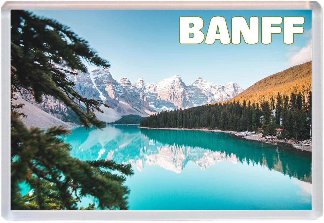 Banff - Canada - Jumbo Fridge Magnet 96 x 67mm BBSFHM1636