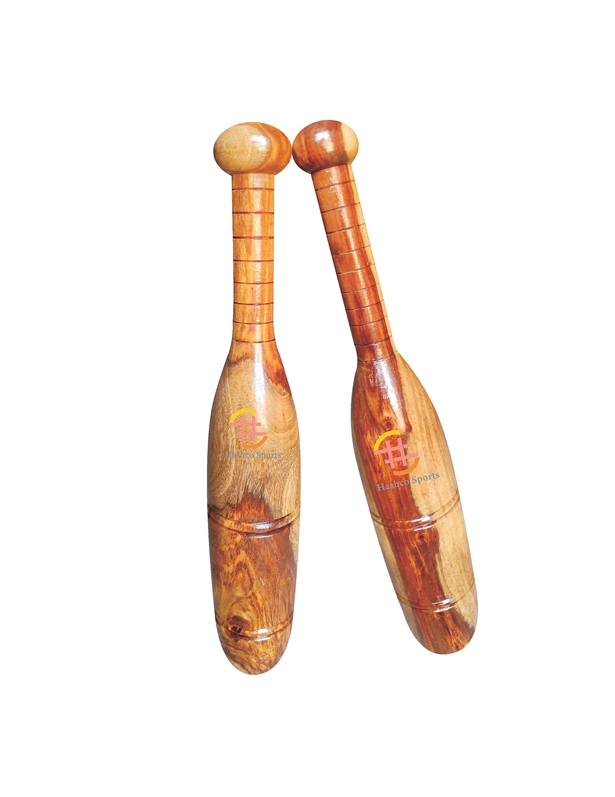Hashco Imported Designer Varnished Sheesham Wooden Home Clubs/Mugdar/Meel/Clubbell/Karla Katai for Exercise (1KG Pack of 2) for Fitness (B08LMW4MNT) Amazon Price History, Amazon Price Tracker