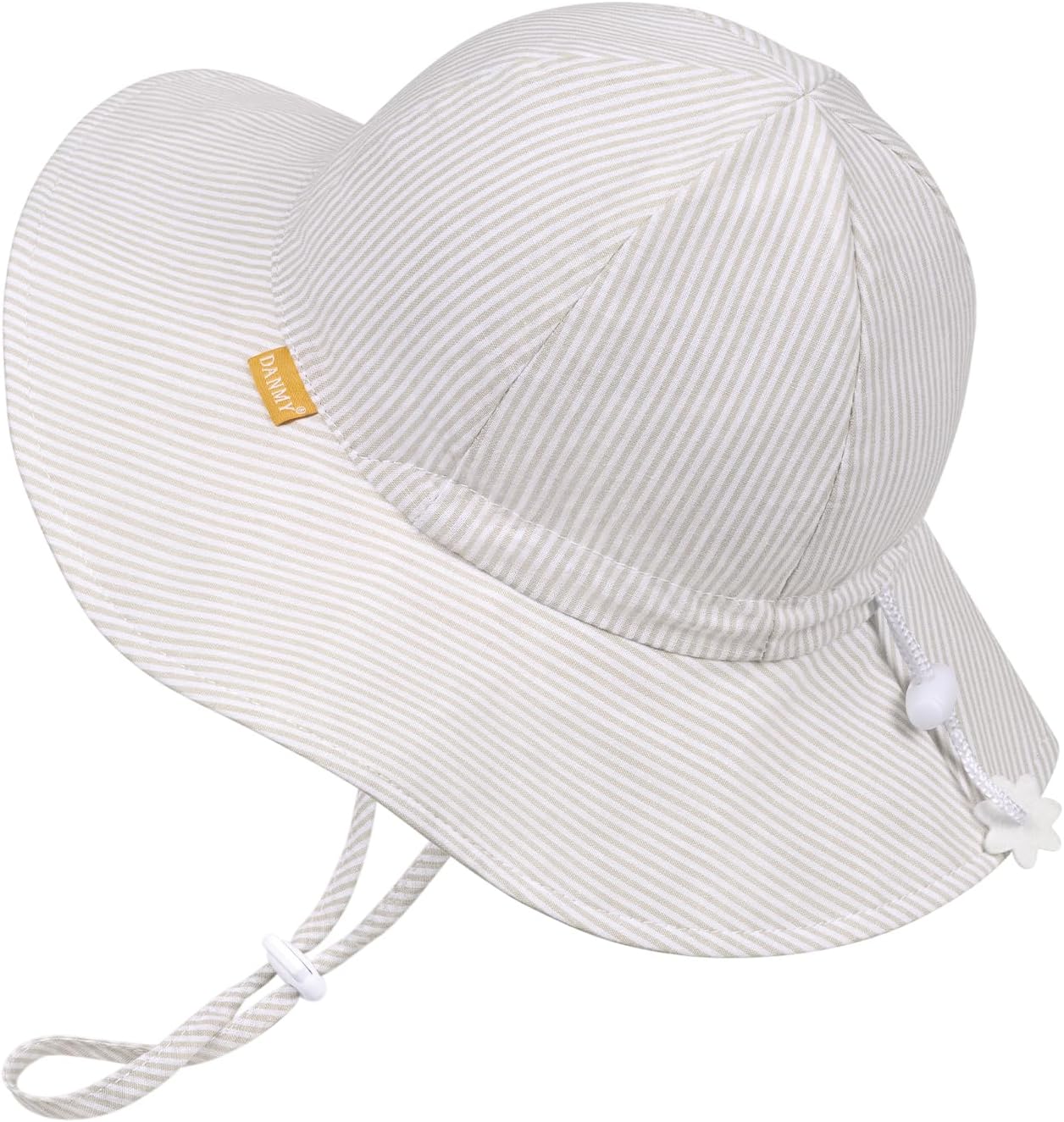 Baby Sun Hat Infant Toddler Summer Bucket Hat Kids Cotton Beach Sun Hats for Baby Boys Girls Child 2-4 Years