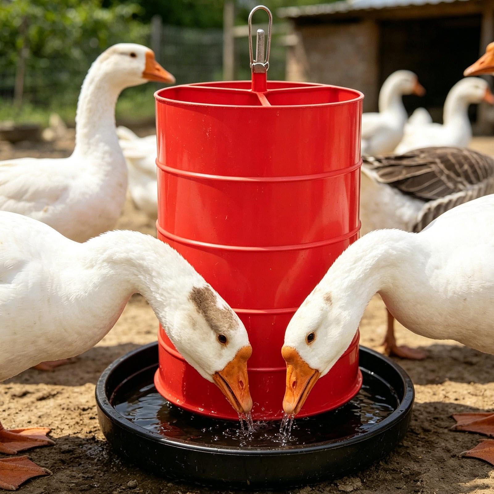 Distributore Di Acqua Di Pollaio,Bottiglia Di Acqua Portatile Multifunzionale | Abbeveratoio Per Galline - Per Conigli Capra Alimentazione Bevanda Cibo Lapereau Animali Per All'aperto Bestiame E